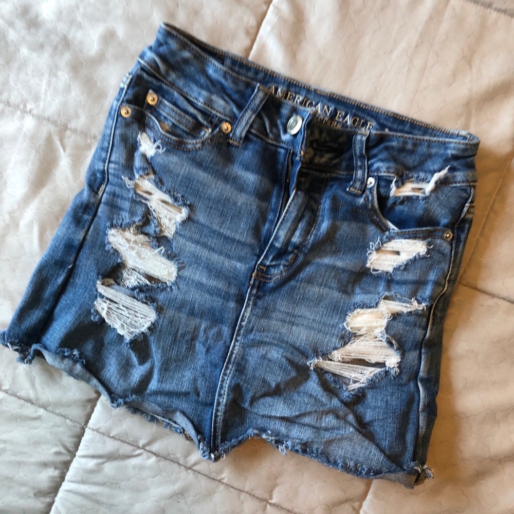 American Eagle Jean Skirt
